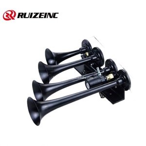 Tz-316 <span class=keywords><strong>4</strong></span> Train Treble Air Control Modifié Klaxon Électrique Quatre Tubes Ligne Droite Sifflet À Vapeur Camion - Product Image 2