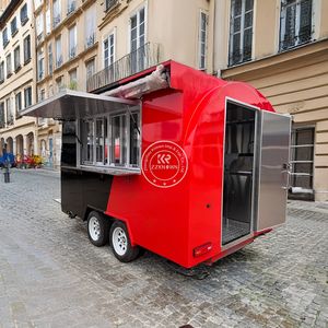 Camión de Comida Rápida 2025, Camión de Helados, Carrito de Café, Remolque de Comida Romena, Cocina al Aire Libre - Product Image 6