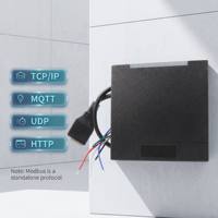Lector RFID MQTT HTTP TCP/IP con SDK API Gratuito, Lector de Tarjetas de Red de Doble Frecuencia 125kHz 13.56MHz para Integración de Sistemas IoT