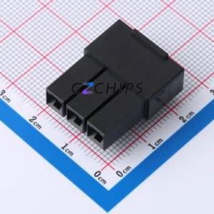 VLP-03V-K Housing (Wire-to-Board / Wire-to-Wire) P=6.2mm Connector 1x3P 6.2mm VL 1 - Product Image 2