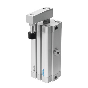 Cylindre de serrage rotatif Festo CLR-12-10-L-P-A en aluminium, double action, pièce pneumatique - Product Image 4