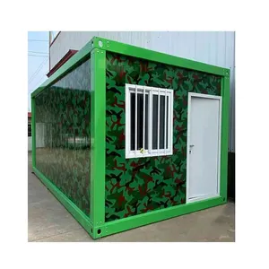 China Factory Barbados Prefab Duplex Container House Detachable Container House