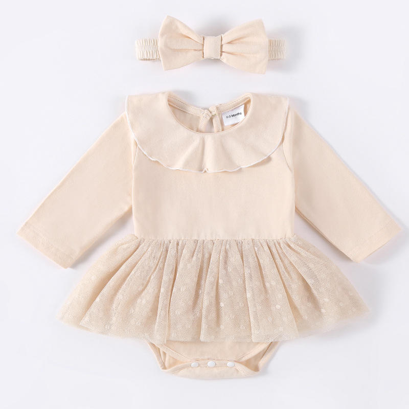 Beige barbie skirt