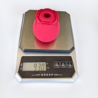 Günstiger Großhandelspreis Rosen-Vibrator Frauen-Nippelstimulator Silikon-Rosen-Sexspielzeug Weiblicher Masturbator Erwachsenenspielzeug USB-Rosen-Liebesspielzeug