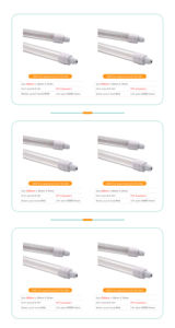 OEM ODM ETL CE Aluminium PC 1FT 2FT 3FT 4FT 5FT 8FT <span class=keywords><strong>T8</strong></span> LED-buizen 1200mm 18w <span class=keywords><strong>T8</strong></span> LED-buisverlichting - Product Image 2