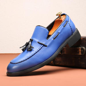 Classy Designers Tassel Loafers Sewing Uppers Comfortable Loafers Men Height Increasing Slip-on Dress Shoes Mens Leather Oafers - Product Image 1