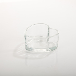 Nordic 8*8.5cm trasparente in ceramica bianca barattolo di candela per la decorazione della casa profumati portacandele vuote per la produzione di candele di san valentino - Product Image 4