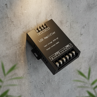 Amplificateur de signal LED RGB industriel 30A DC 5-24V, répéteur de puissance haute vitesse pour contrôle synchrone de projets de bandes LED RGB à grande échelle