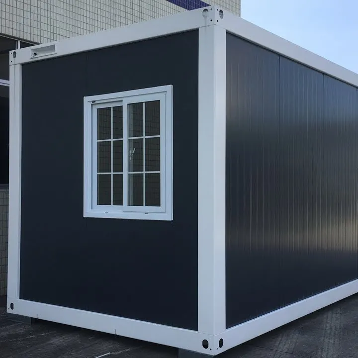Trade Assurance Container Bungalow House Portable Cabin Flat Pack Prefabricated Houses Self Storage Container Flat Pack For Sale