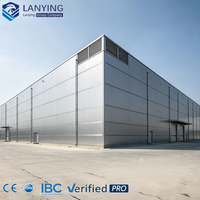 Estructura Metálica Prefabricada para Almacenes Comerciales, Nave Industrial de Acero con Estructura de Espacio Metálico