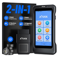 XTOOL TP380 Outil de programmation de capteurs TPMS tout-en-un, scanner de diagnostic OBD2 5 systèmes avec plus de 13 fonctions de réinitialisation, mises à jour gratuites