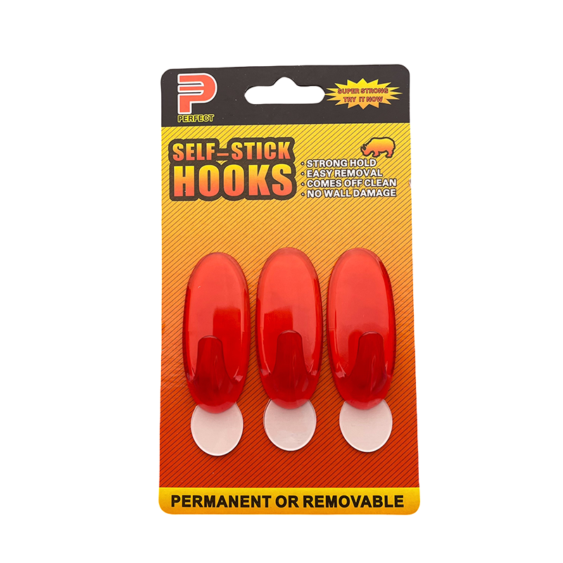 Heavy Duty Transparent Adhesive Hooks Perfect for Sundries