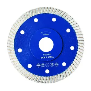 Rápido sem chip corte 1.2mm fino turbo diamante serra lâmina disco 4 1/2 telha seca porcelana mármore 115 115mm 4.5 "4.5 polegada corte