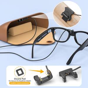 1.5M Portable Clip-On Chargeur Ligne D'alimentation pour RayBan Meta Wayfarer/Skyler/Headliner Smart Glasses Official Charging Case - Product Image 3