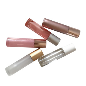 Nhà Máy Giá Rẻ 10Ml Thép Không Gỉ Lăn Bóng Chai Cho Tinh Dầu 5Ml Thủy Tinh Nước Hoa Cuộn Trên Chai - Product Image 6