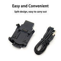 Kabel pengisi daya Usb adaptor pengisi daya Data untuk aksesori pintar jam tangan Garmin Fenix 3 / Hr Quatix 3