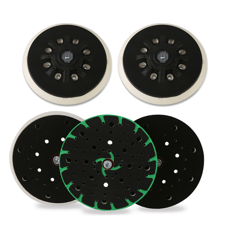 Шлифовальная насадка, 150 мм, 6 дюймов, Пылезащитная насадка с резьбой M8 для шлифования, шлифовальные диски с крючком и петлей, аксессуары для электроинструментов