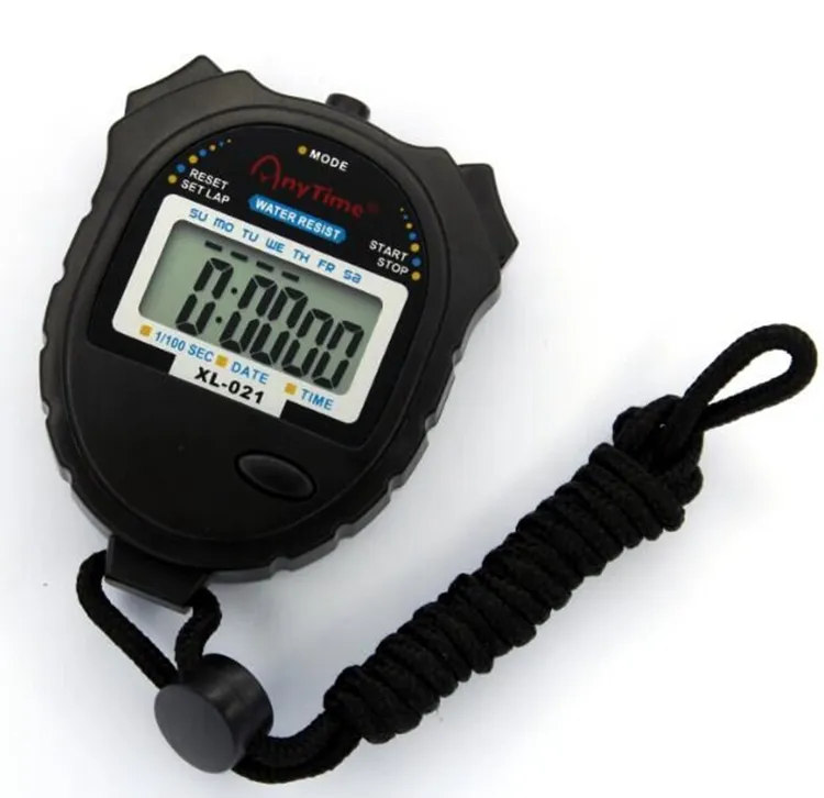 Low Price Built In Compass Timer Counter Sports Alarm Big Size Single Line Pocket Digital Stopwatch
