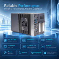 Ordinateur Embarqué Industriel en Gros Intel Gen 12-14 I3/I5/I7 H670/Q670 avec DP pour HD VGA PCIe 5.0 X16 X8 PCIe 4.0 X2 Edge