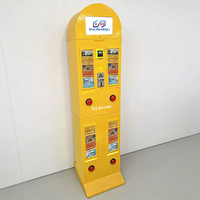 Distributeur automatique de cartes à collectionner, machine de jeu à monnayeur, distributeur de petites cartes, machine à capsules de jouets et autocollants, cadeau