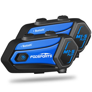 2 piezas Fodsports PLUS 10riders motocicleta auriculares motocicleta Bluetooth <span class=keywords><strong>intercomunicador</strong></span> motocicleta comunicación <span class=keywords><strong>intercomunicador</strong></span> - Product Image 1