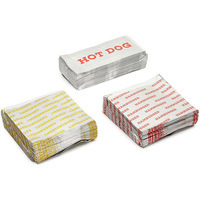 Sac d'aluminium d'emballage de kebab pour la conception de sacs en papier Fastfood alimentaire