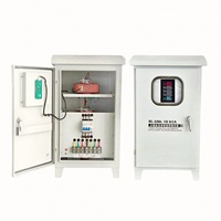 Stabilisateur de tension SVC AVR en cuivre robuste 50 kVA TNS triphasé CE ISO pour l'alimentation électrique des stations de pompage d'eau en Tanzanie