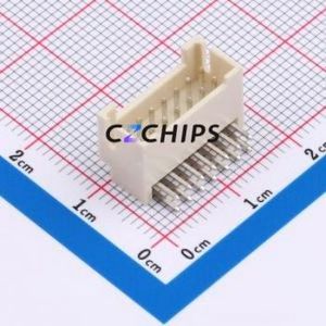 HC-PHB-2*7AW-05 Wire-to-Board Pin Header Bent Lead Through Hole,P=2mm Connector 2x7P 2mm Right Angle Insert 14P - Product Image 1