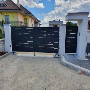Panneaux de clôture et de portail en aluminium de haute qualité découpés au laser, écrans en aluminium sur mesure - Product Image 2