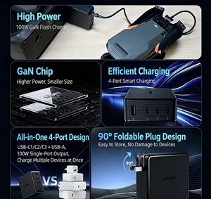 Compatible avec <span class=keywords><strong>DJI</strong></span> <span class=keywords><strong>Mini</strong></span> 5 Pro / Air 3S / Avata <span class=keywords><strong>2</strong></span> / <span class=keywords><strong>Mini</strong></span> 3 / Flip / Neo, tête de charge spécialisée, chargeur de batterie FPV - Product Image 6