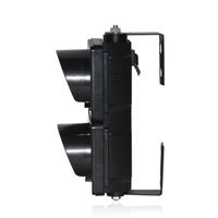 100mm 4 pulgadas Estacionamiento de dos secciones Mini Luz de señal inteligente con lente de telaraña Semáforo pequeño