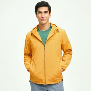 Latest Design Men Windbreaker <b>Jacket</b> for Sale OEM Services Custom Made <b>Zipper</b> Men's <b>Jackets</b> - Product Image 1