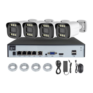 OEM ODM <span class=keywords><strong>ชุด</strong></span>กล้อง IP แบบ POE มองเห็นใน4MP 5MP กลางคืนสี8MP 4CH 16CH 8CH 2Way พูดคุย POE NVR Kit ระบบกล้องวงจรปิดรักษาความปลอดภัย - Product Image 4