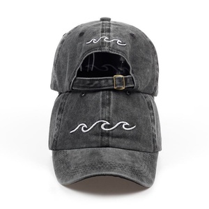 Casquette de baseball personnalisée pour petite commande, broderie, lavage pigmenté, style Dad Hat - Product Image 1