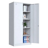 Armoire de rangement en métal pour salle de sport Armoire de rangement en métal en acier pour entreprise Armoire financière Armoire de rangement en métal