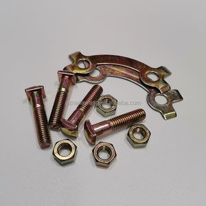 China Hardware Piezas originales Juego de tornillos de <span class=keywords><strong>cadena</strong></span> y piñón <span class=keywords><strong>Ax100</strong></span> Tornillos de piñón para HONDA YAMAHA SUZUKI Motocicleta Scooter - Product Image 3