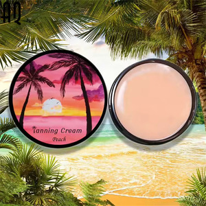 Crema Bronceadora Herbal Orgánica - <span class=keywords><strong>Protector</strong></span> <span class=keywords><strong>Solar</strong></span> Bronceador, 100 Gramos, Apta para Broncear la Cara y el Cuerpo - Product Image 1