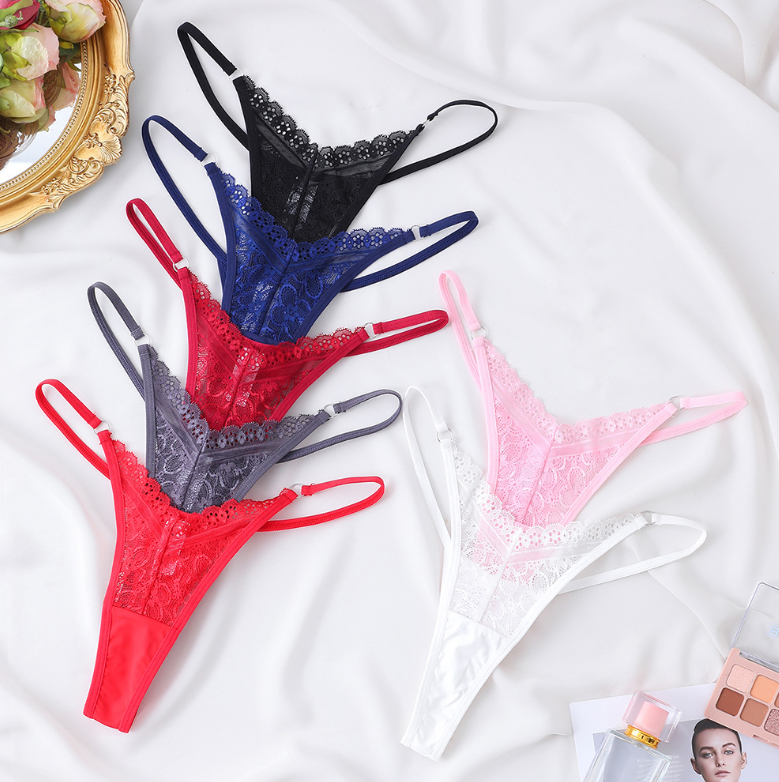 Women Female Lingerie Panties Women's Underwear Lace Underpants Woman Sexy Thongs Intimates G-string Thong
