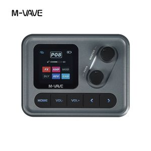M-VAVE Pocket AMP Mini Processeur <span class=keywords><strong>d</strong></span>'effets de guitare tout-en-un en plastique, <span class=keywords><strong>simulateur</strong></span> <span class=keywords><strong>d</strong></span>'<span class=keywords><strong>ampli</strong></span> basse avec réduction du bruit et delay, fabriqué en Chine - Product Image 5