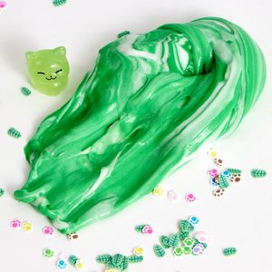 Slime Esponjoso de Cristal en Oferta, Arcilla de Seda Colorida Arcoíris, Nueva Popularidad Inspirada en el Helado para Niños y Adultos - Product Image 6