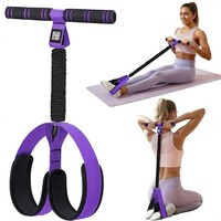 Appareil de traction à pédale Llq-001, équipement de fitness auxiliaire à commande au pied pour sit-ups et exercices d'épaules, usage domestique