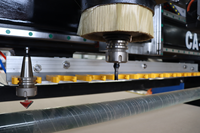 Meilleur prix pour une machine de gravure CNC à 3 axes à un seul brocheur ATC de 9 kW pour le travail du bois avec commande Syntec et table à vide