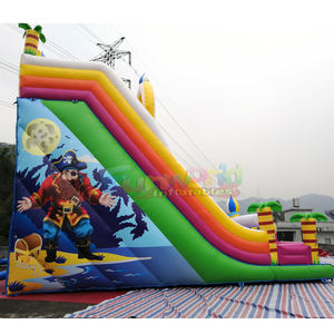 Structure gonflable d'aventure à deux voies, toboggan gonflable pirate, château gonflable commercial pour enfants - Product Image 3