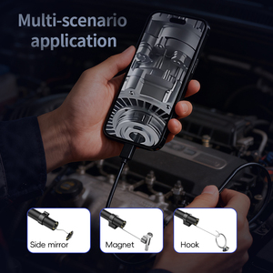 Caméra endoscopique portable Dearsee 8,5 mm 1920P HD pour Android IOS, caméra <span class=keywords><strong>de</strong></span> inspection semi-rigide <span class=keywords><strong>de</strong></span> 2 m - Product Image 5