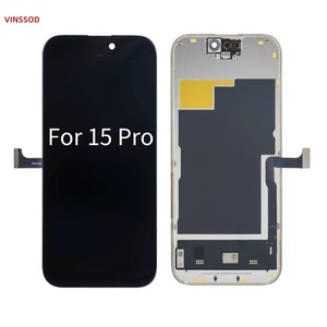 Venta al por mayor Original para <span class=keywords><strong>iPhone</strong></span> 15 Pro Reemplazo de pantalla Oled para <span class=keywords><strong>iPhone</strong></span> <span class=keywords><strong>Lcd</strong></span> <span class=keywords><strong>Display</strong></span> Teléfono móvil más nuevo - Product Image 1