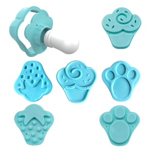 Jeu de tampons rectangulaires en plastique pour bisciut fondant pour biscuits moule à gaufrer et <span class=keywords><strong>emporte</strong></span>-<span class=keywords><strong>pièce</strong></span> - Product Image 5