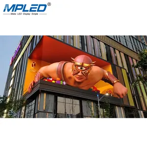 MPED Naked eye 3D LED display screen Provider P10 P8 P7.8 P6 outdoor 3d led screen