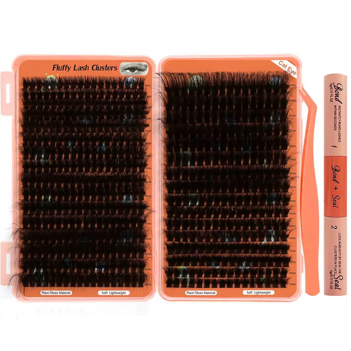 90120d eyelash book set 10-24mm