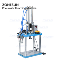 ZONESUN ZS-P3T Pneumatique Haute Vitesse Presse Semi-Automatique En Cuir En Métal Oeillet Poinçonneuses