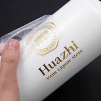Autocollants personnalisés pour impression par transfert, étiquettes en cristal, étiquettes adhésives imprimées, marques transparentes, logos, marquage à chaud